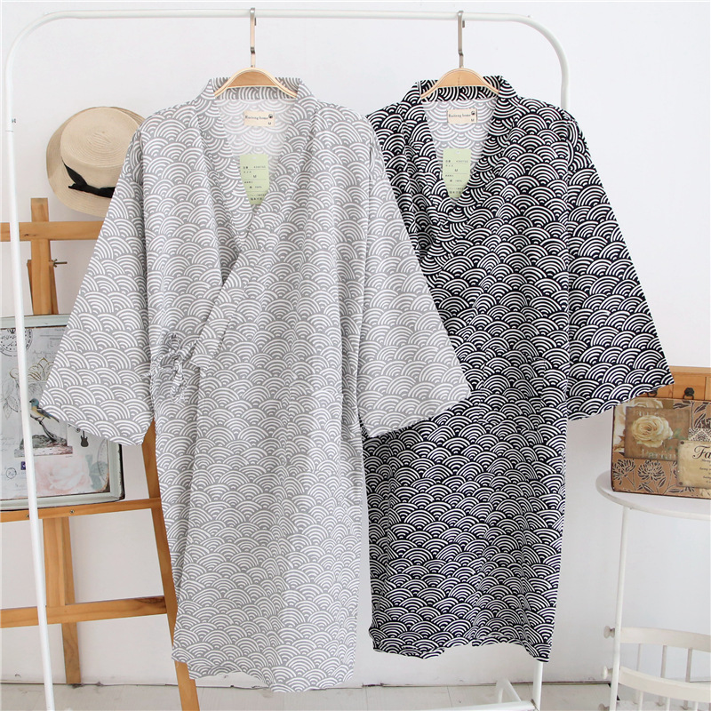 Kimono Yukata Cotton - Robe en gaze de coton pour