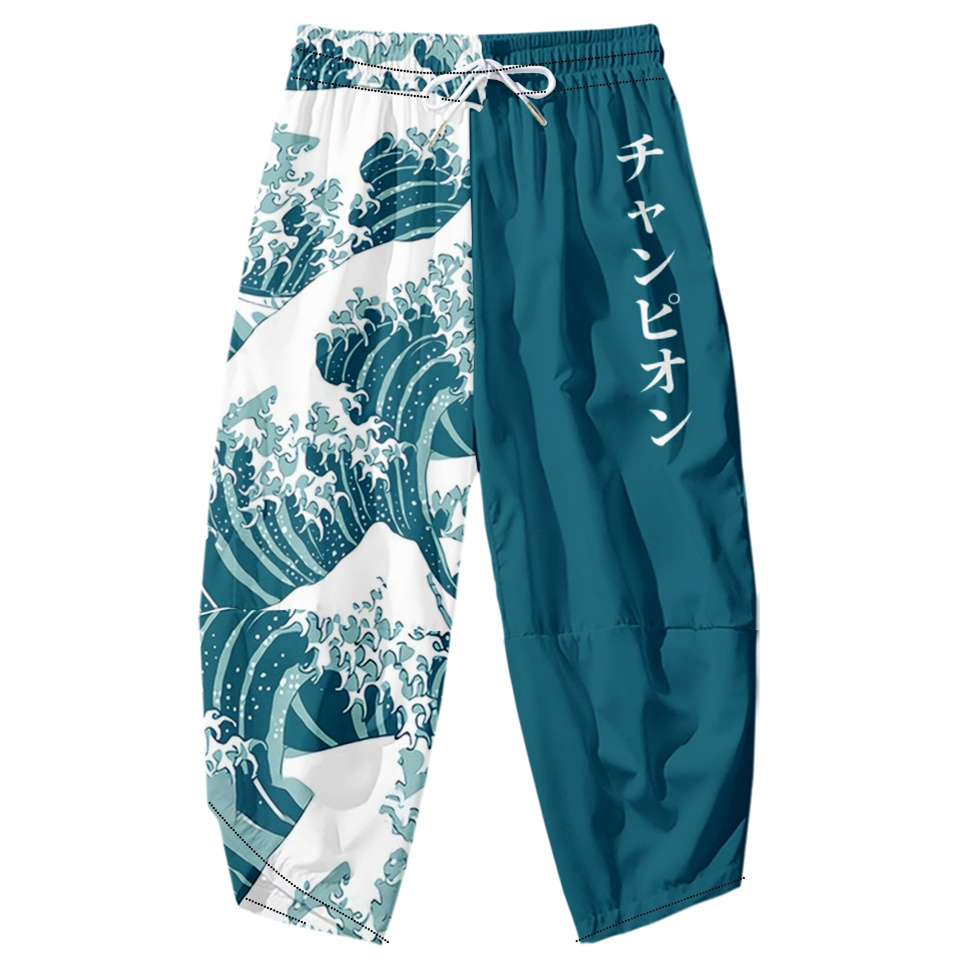 Kimono Yukata Cotton - La grande vague de Kanagawa Kimono