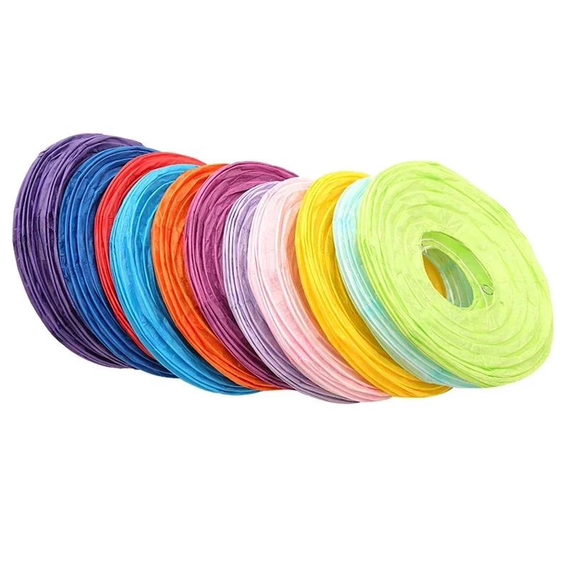 Japanese Lantern Paper - Lanternes chinoises multicolores en papier 15-20-25-30-35-40cm