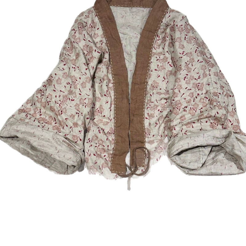 Kimono Yukata Cotton - Nouveau automne lâche mode japonaise Kimono