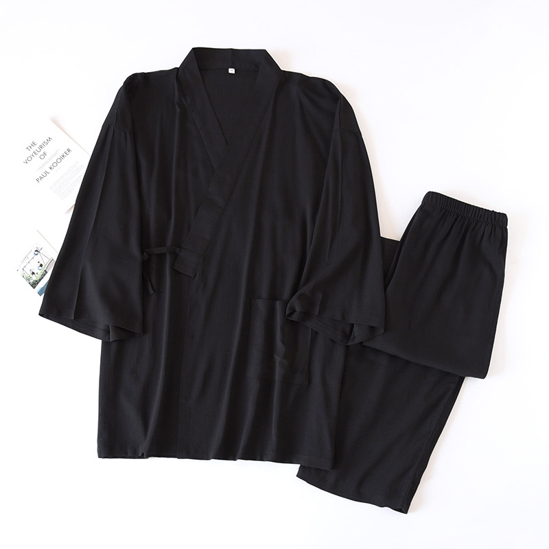 2 pièces hommes japonais vêtem - Kimono Yukata Cotton avis et prix
