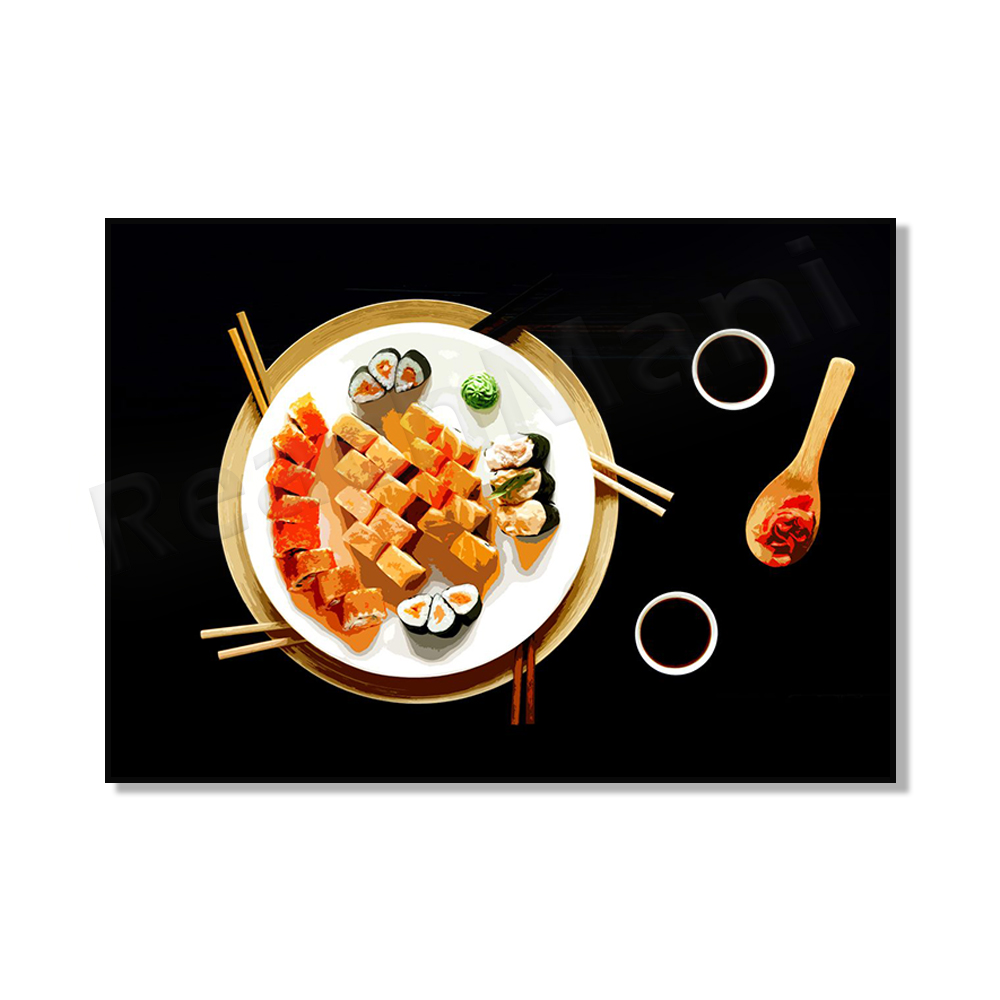 Peinture murale de style japon - Japanese Lifestyle Food avis et prix