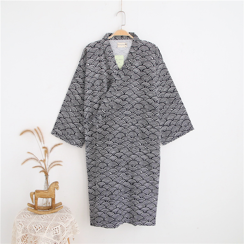 Robe en gaze de coton pour hom - Kimono Yukata Cotton avis et prix