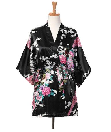 Kimono japonais Yukata en sati - Kimono Yukata Cotton avis et prix