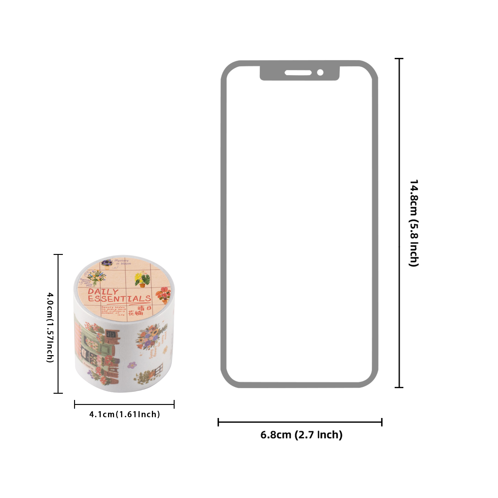 Etori Life 40*2m Ruban Washi à - Japanese Lifestyle Shop avis et prix