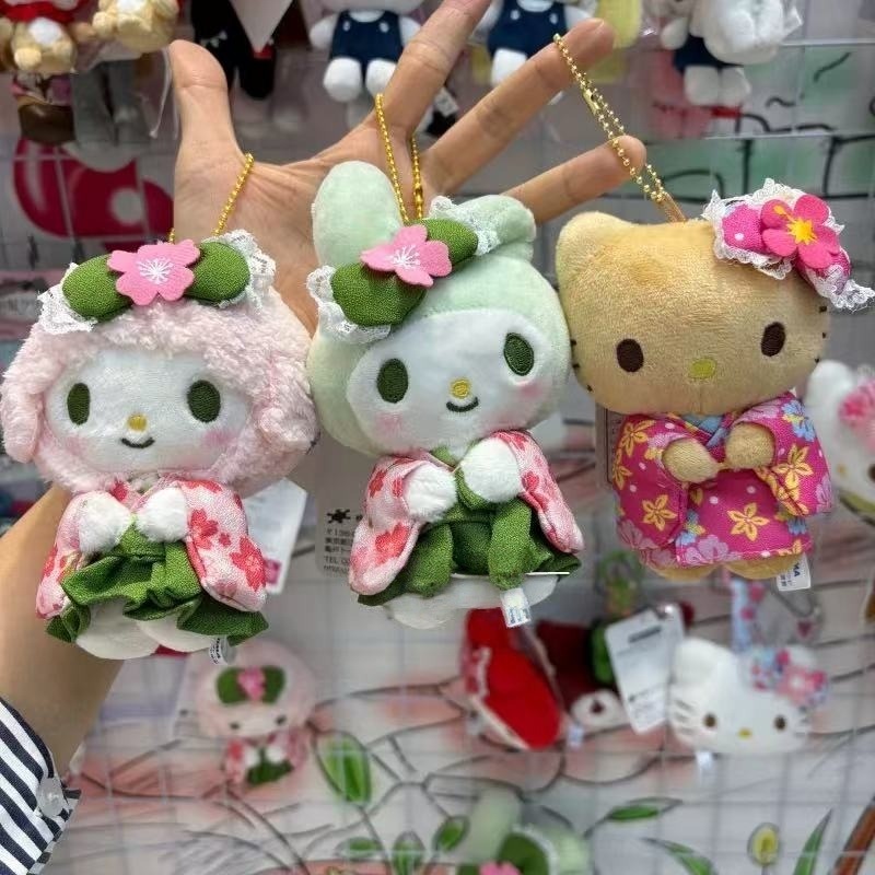 Porte-clés en peluche Hangyodo - Kimono Yukata Cotton avis et prix