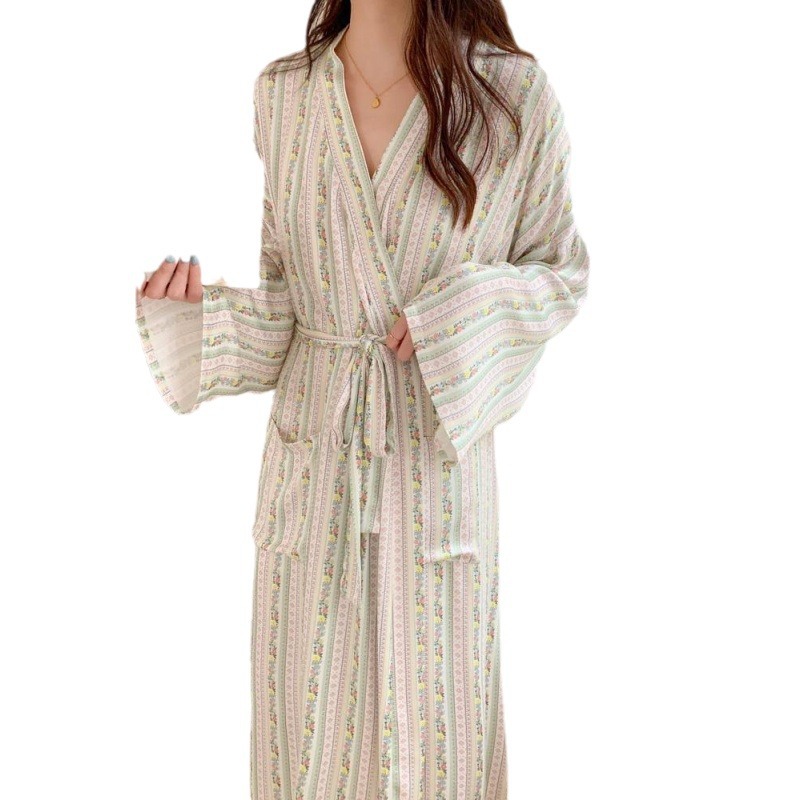 Coréen Ins Kimono Robe pyjamas - Kimono Yukata Cotton avis et prix