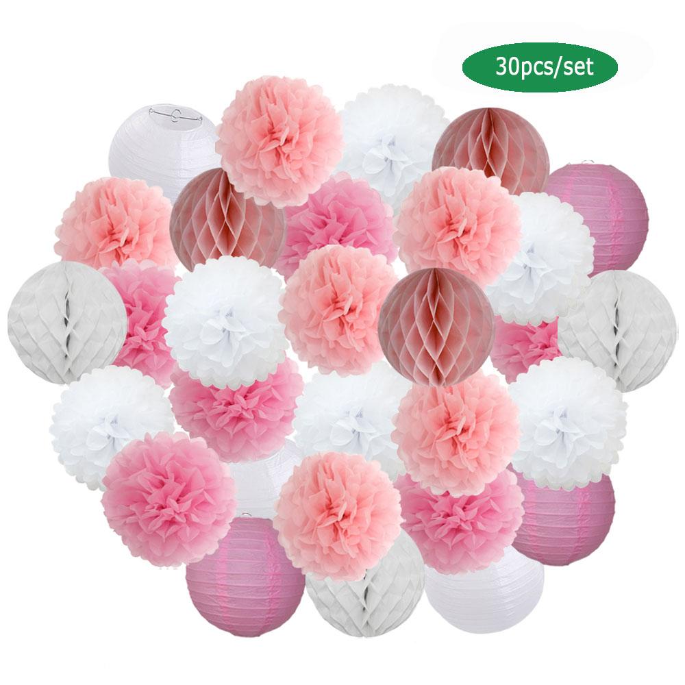 30 pièces/ensemble décor de Fe - Japanese Lantern Paper avis et prix