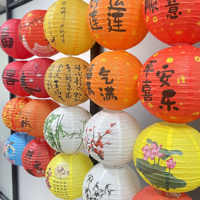 1 lanterne en papier imprimée  - Japanese Lantern Paper avis et prix
