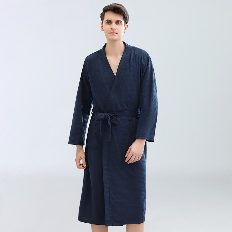 Peignoirs en Waffle pour Homme - Kimono Yukata Cotton avis et prix