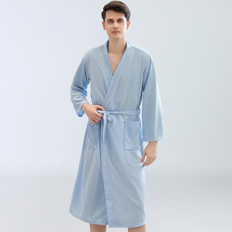 Peignoirs en Waffle pour Homme - Kimono Yukata Cotton avis et prix