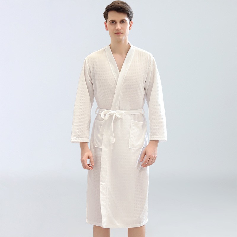 Peignoirs en Waffle pour Homme - Kimono Yukata Cotton avis et prix