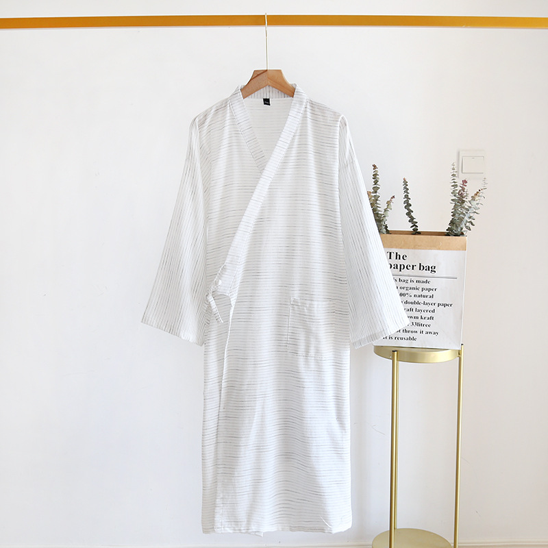 Peignoir Kimono Japonais pour  - Kimono Yukata Cotton avis et prix