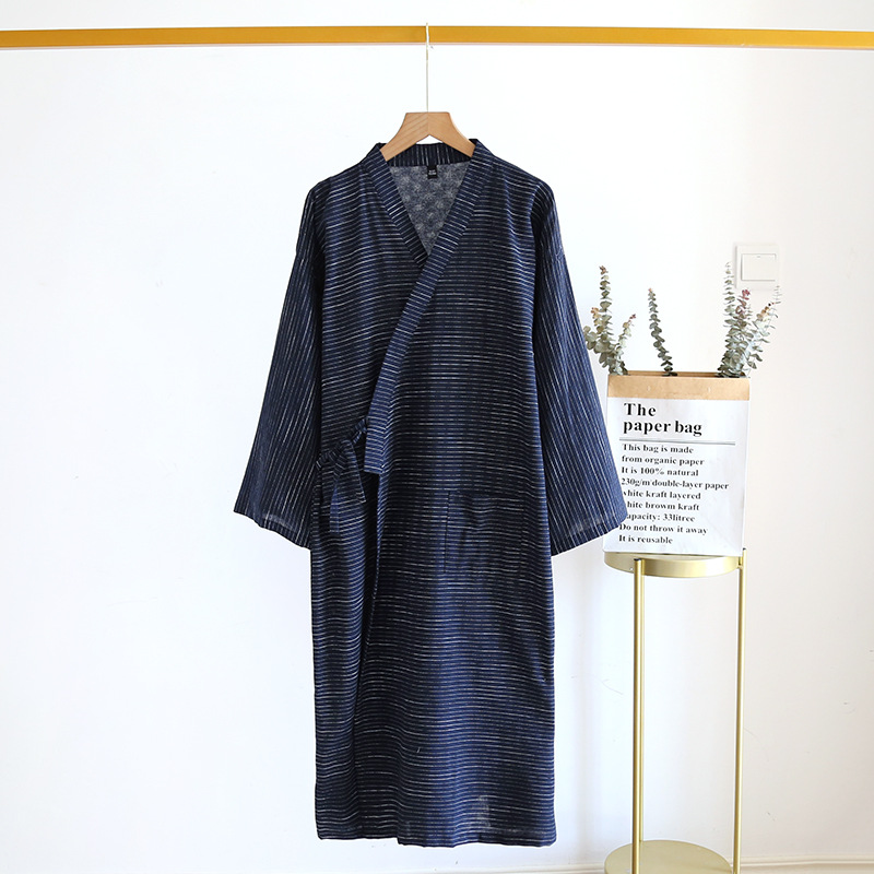 Peignoir Kimono Japonais pour  - Kimono Yukata Cotton avis et prix