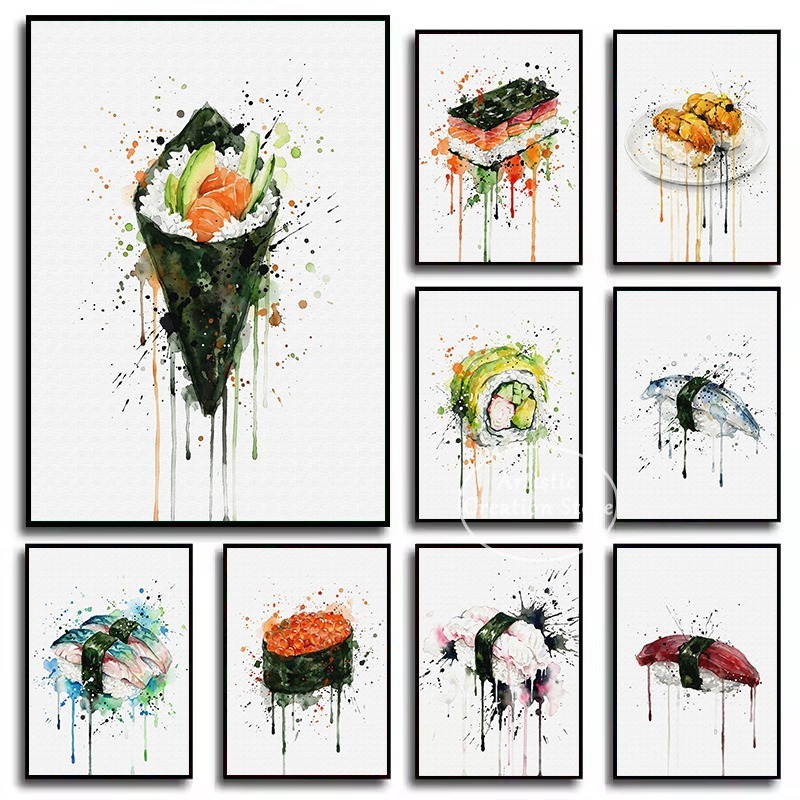 Aquarelle de cuisine japonaise - Japanese Lifestyle Food avis et prix