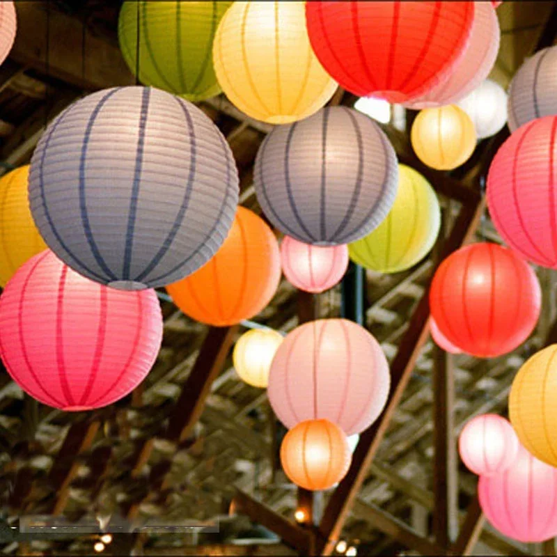 Lanternes chinoises multicolor - Japanese Lantern Paper avis et prix