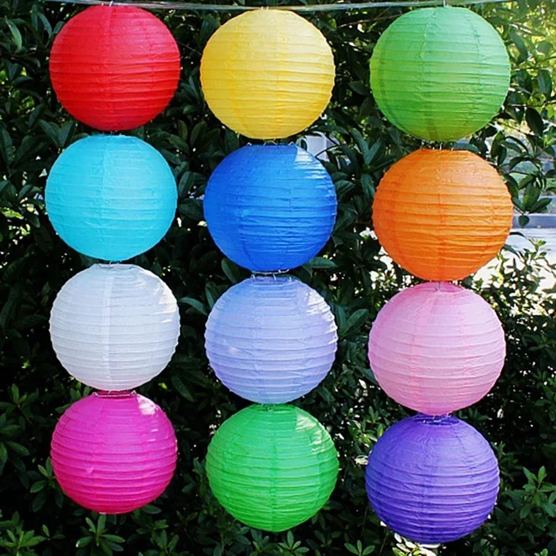 Lanternes chinoises multicolor - Japanese Lantern Paper avis et prix
